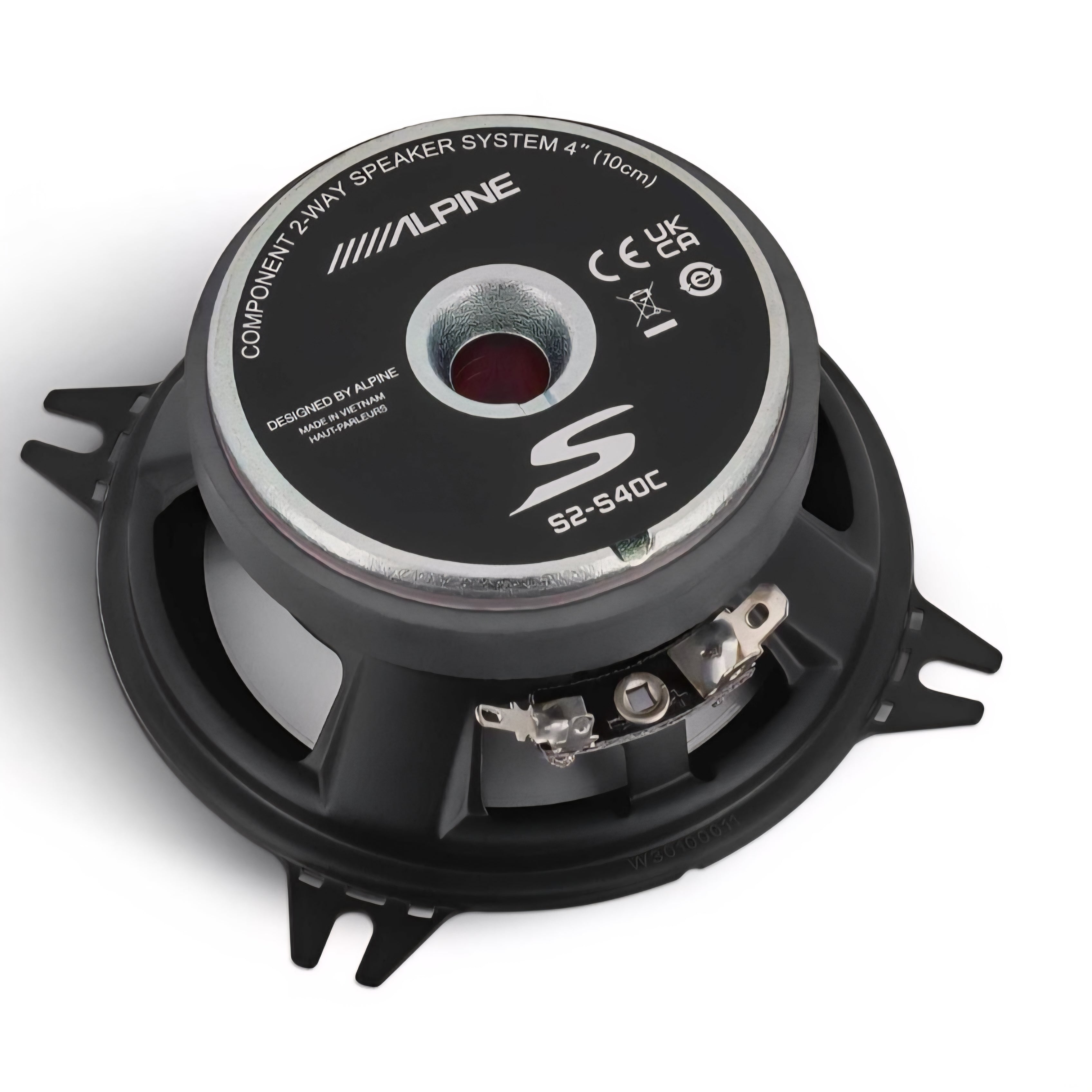 Alpine S2-S40C 4" S-Series Component Speakers