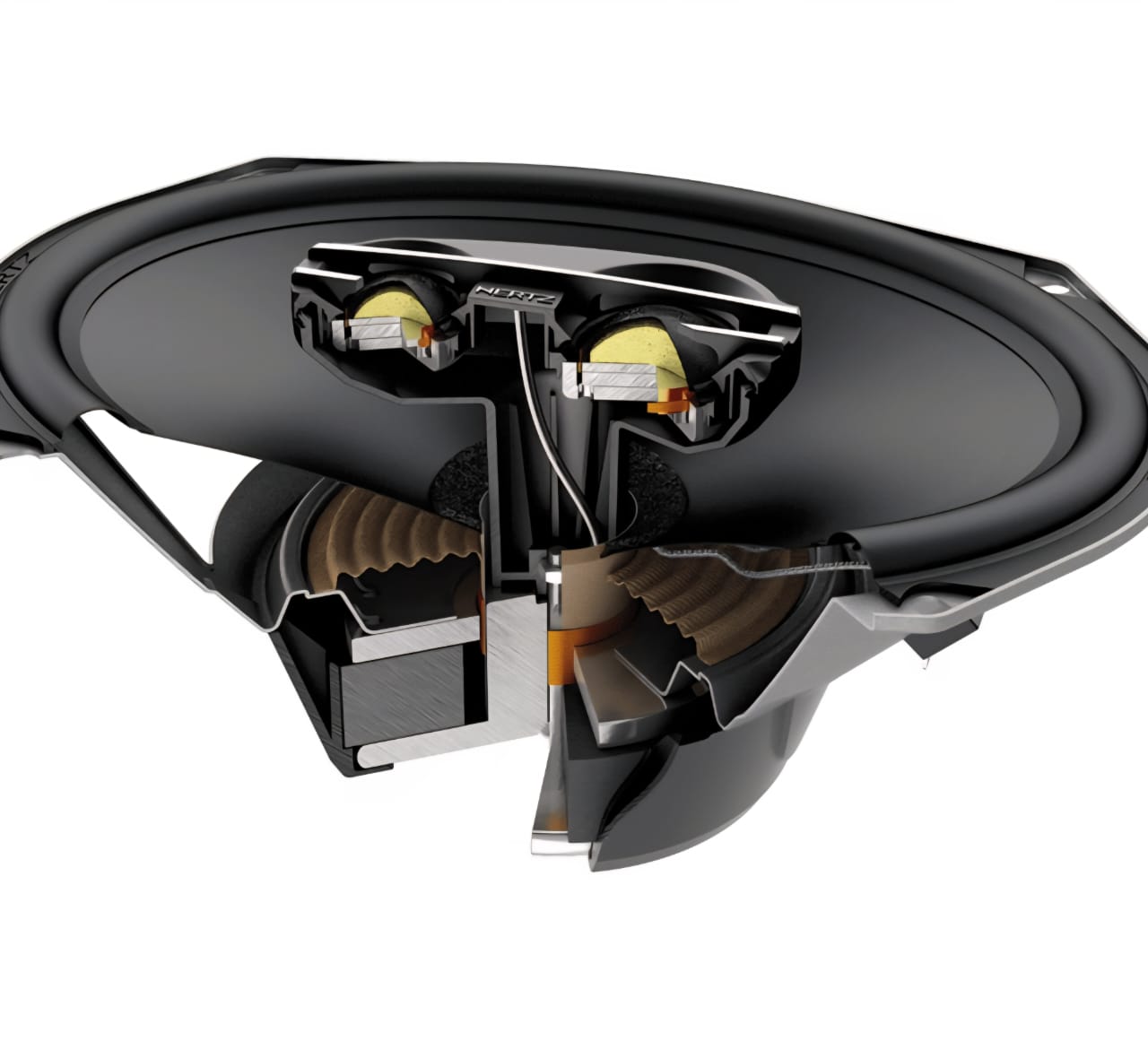 Hertz CPX 690 – Powerful 3-Way Coaxial Speaker