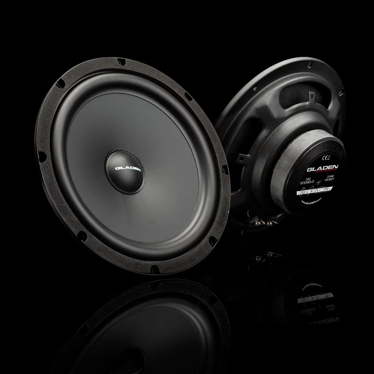 Gladen Audio GA200SG 8-inch Midbass (Pair)