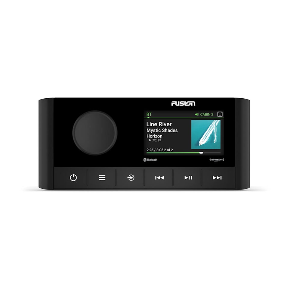 Fusion 010-02250-00 marine stereos and source units for boat audio control and Bluetooth sound, waterproof marine audio upgrade available across the USA