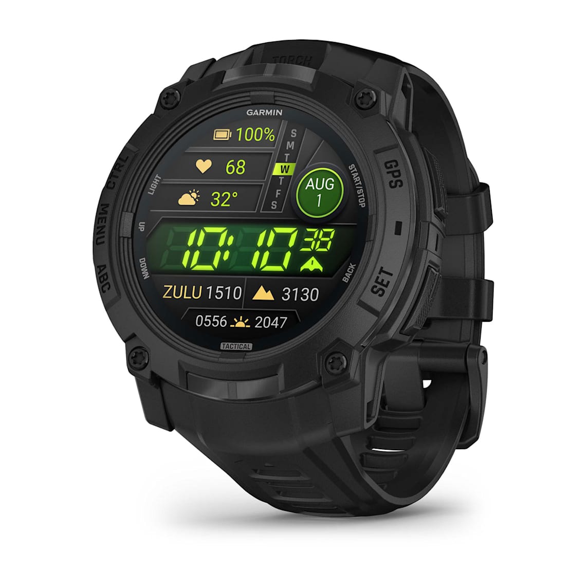 Garmin Instinct 3 - 50 mm AMOLED Tactical rugged tactical GPS smartwatch at Houston Car Stereo