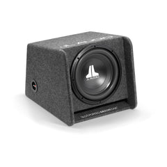 JL Audio CP112-W0v3 loaded enclosed car subwoofer for powerful bass upgrade at Houston Car Stereo