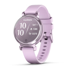 Garmin Lily 2 Metallic Lilac women's fitness smartwatch at Houston Car Stereo