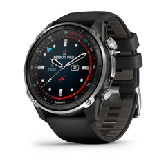 Garmin Descent Mk3i - 51 mm Silver and Black PVD Titanium dive computer smartwatch at Houston Car Stereo
