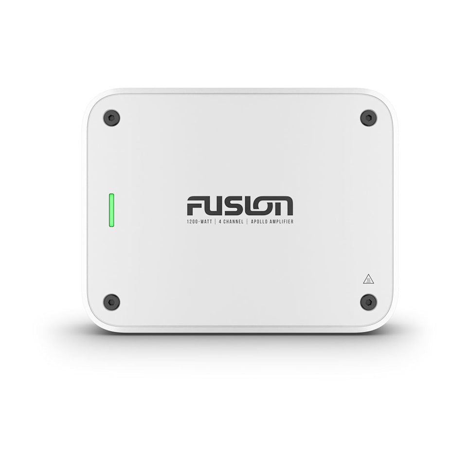 Fusion 150-watt RMS per Channel marine amplifiers for powerful boat audio systems and clean sound output, waterproof marine audio upgrade available across the USA