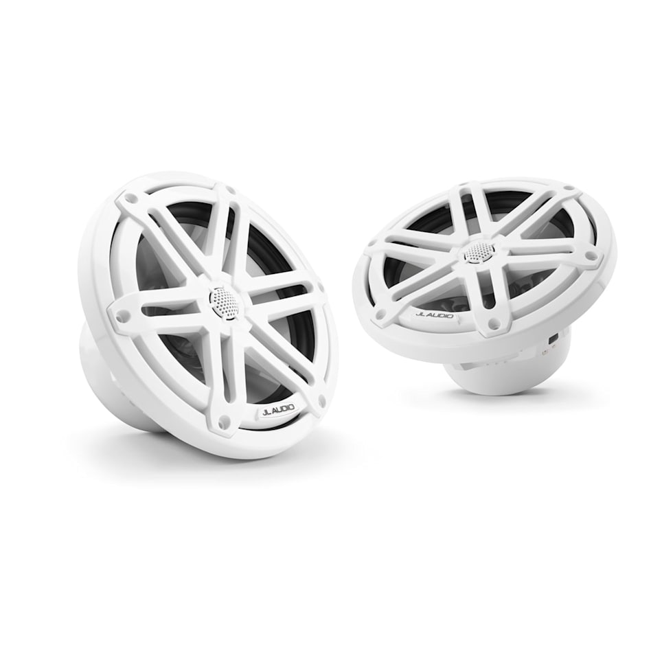 JL Audio M3-770X-S-Gw marine speakers for boats, pontoons, yachts and marine sound systems, waterproof marine audio upgrade available across the USA