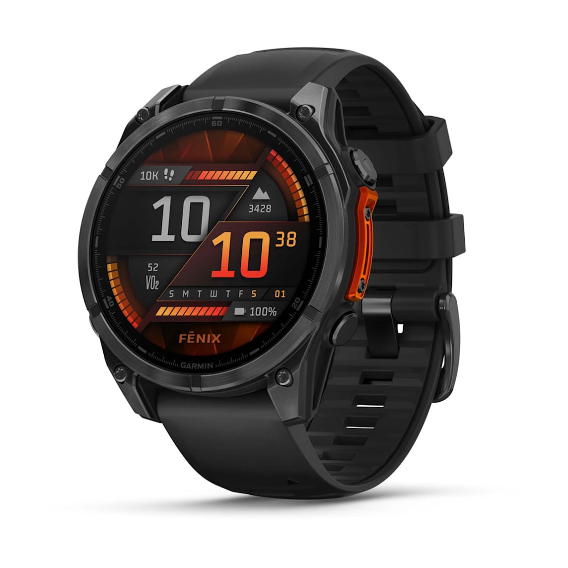 Garmin fēnix 8 - 47 mm AMOLED Slate Gray premium multisport GPS smartwatch at Houston Car Stereo