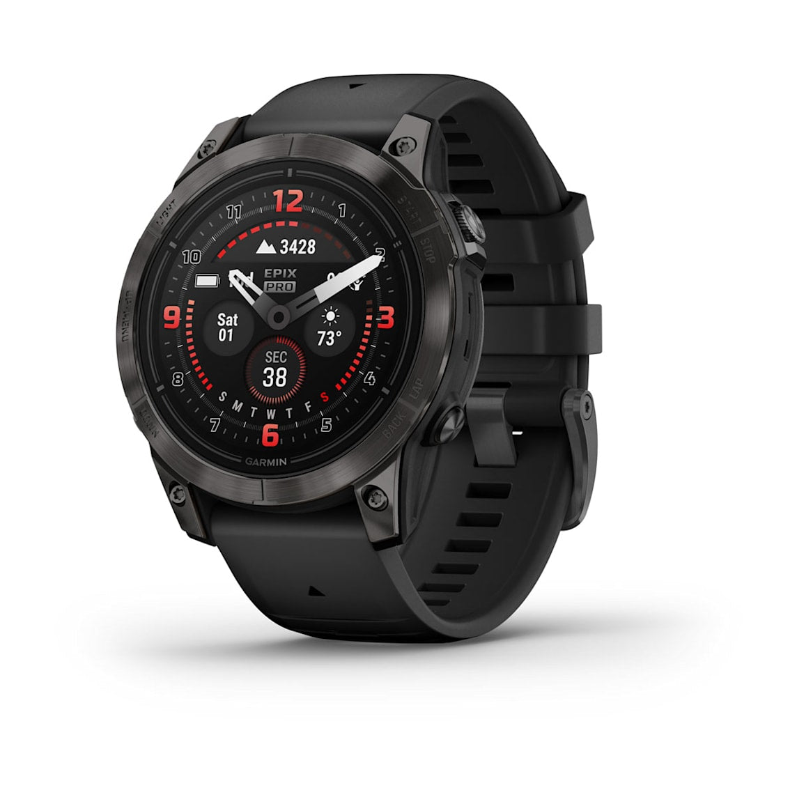 Garmin epix Pro (Gen 2) - Sapphire Edition | 47 mm premium multisport GPS smartwatch at Houston Car Stereo
