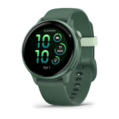 Garmin vívoactive 6 Metallic Jasper Green fitness GPS smartwatch at Houston Car Stereo