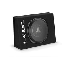 JL Audio CS112TG-TW3 loaded enclosed car subwoofer for powerful bass upgrade at Houston Car Stereo