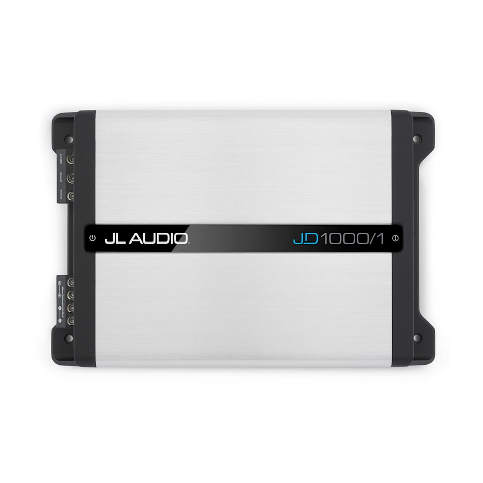 JL Audio JD1000/1 car amplifier for speakers and subwoofer power at Houston Car Stereo
