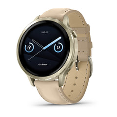 Garmin Venu 4 - 41 mm Lunar Gold fitness smartwatch at Houston Car Stereo