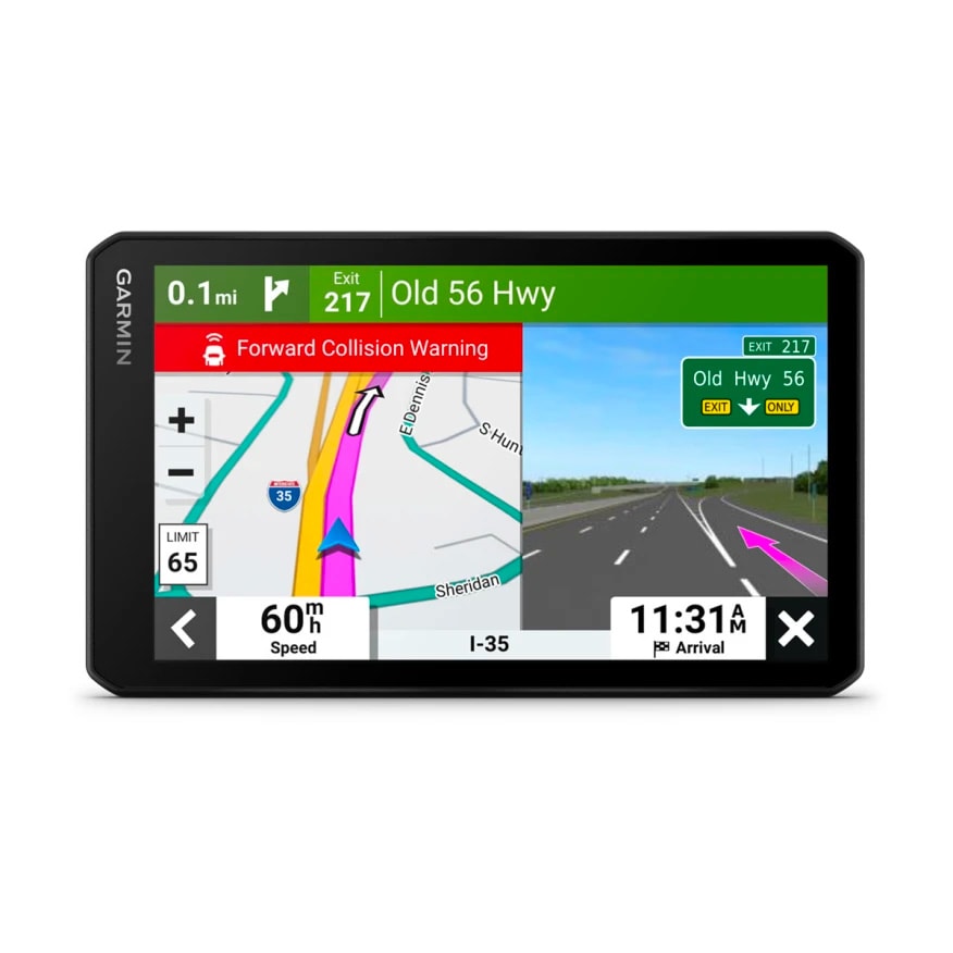 RVcam 795, 7" RV Navigator with Built-in Dash Cam Garmin RVcam 795 RV GPS navigator with built-in dash cam for motorhome travel and road safety
