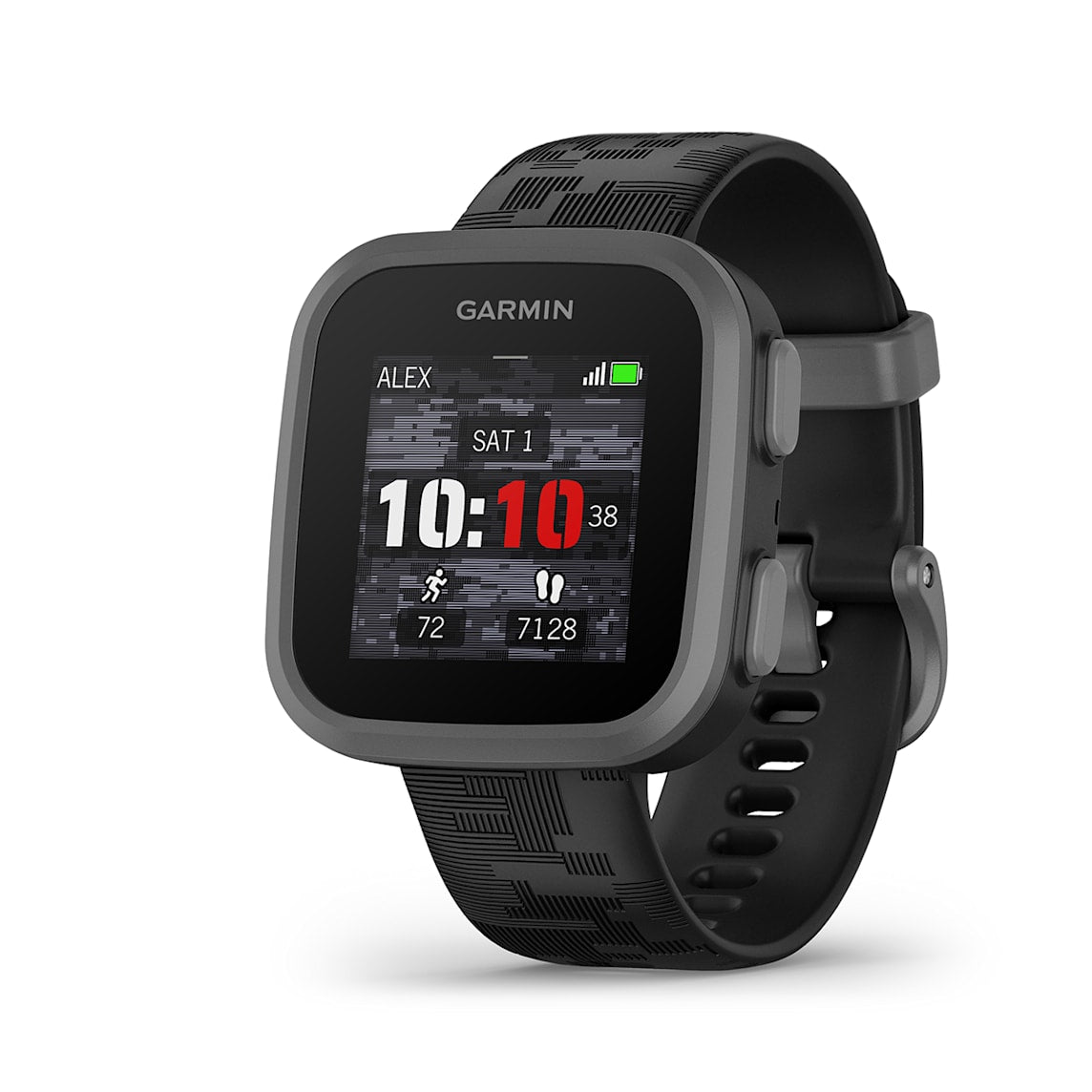 Garmin Bounce Black Camo kids GPS smartwatch at Houston Car Stereo