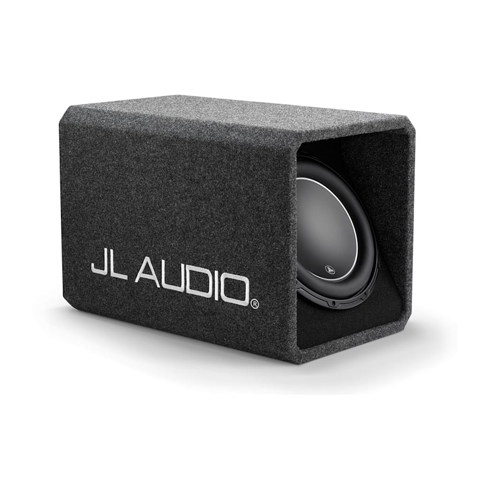 JL Audio HO112-W6v3 loaded enclosed car subwoofer for powerful bass upgrade at Houston Car Stereo