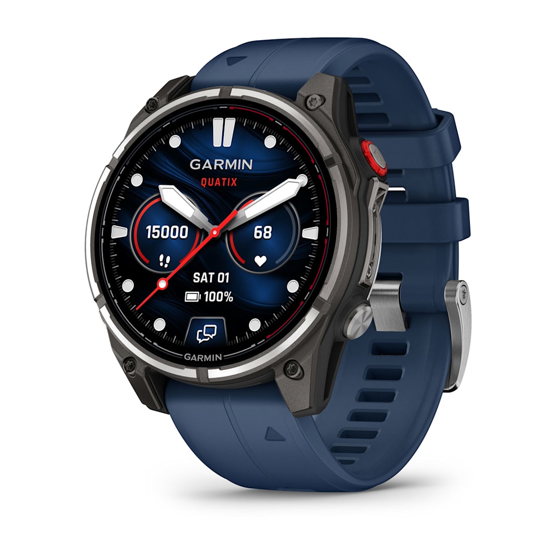 Garmin quatix 8 - 47 mm AMOLED marine GPS smartwatch at Houston Car Stereo
