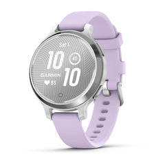 Garmin Lily 2 Active Silver women's fitness smartwatch at Houston Car Stereo