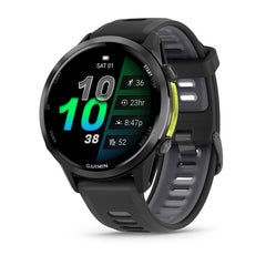 Garmin Forerunner 970 Carbon Gray DLC Titanium GPS running watch at Houston Car Stereo