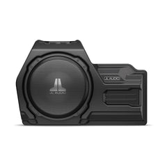 JL Audio Stealthbox custom-fit enclosed subwoofer for Jeep Wrangler Unlimited, Passenger Side, 2 Ohm at Houston Car Stereo