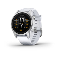 Garmin epix Pro (Gen 2) - Standard Edition | 42 mm Silver premium multisport GPS smartwatch at Houston Car Stereo
