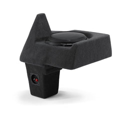 JL Audio Stealthbox custom-fit enclosed subwoofer for Chevrolet C7 Corvette Coupe at Houston Car Stereo
