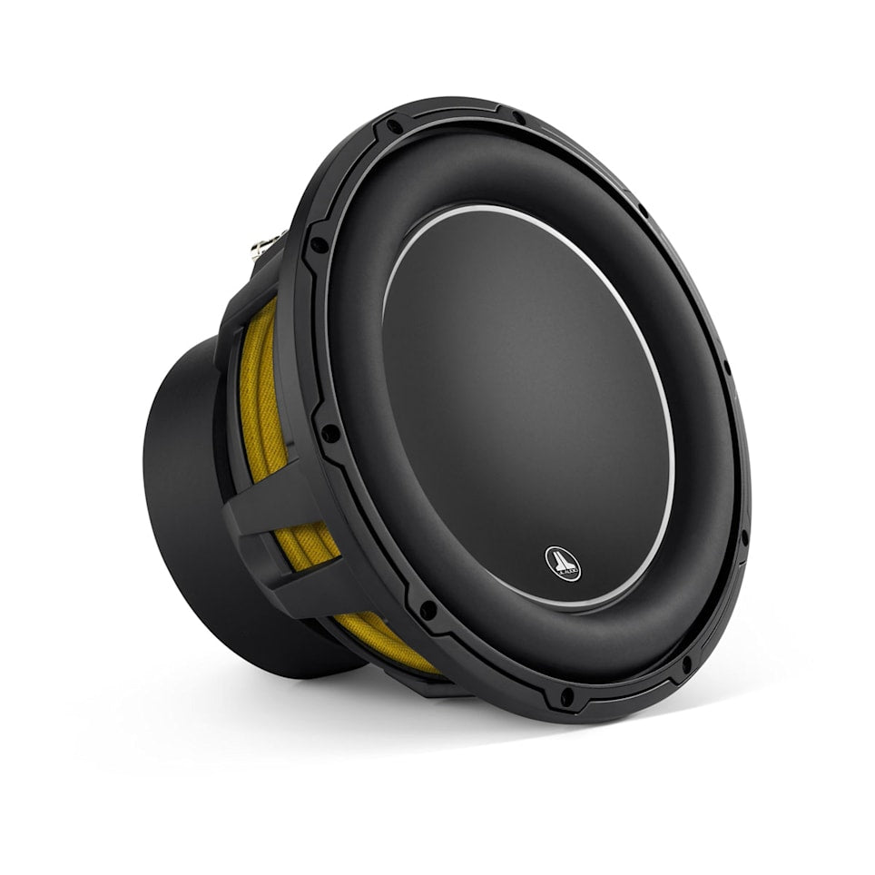 JL Audio 12W6v3-D4 raw car subwoofer driver for custom bass installation at Houston Car Stereo