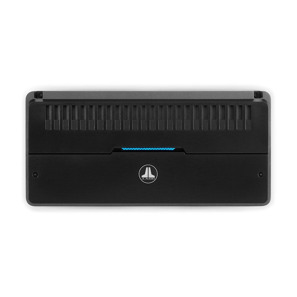 JL Audio RD900/5 car amplifier for speakers and subwoofer power at Houston Car Stereo