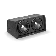 JL Audio CP212-W0v3 loaded enclosed car subwoofer for powerful bass upgrade at Houston Car Stereo