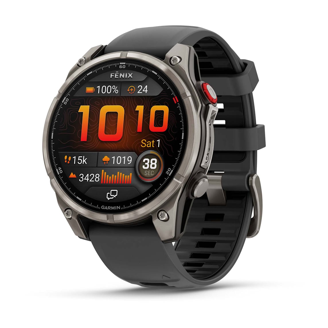 Garmin fēnix 8 Pro - 47 mm AMOLED Sapphire premium multisport GPS smartwatch at Houston Car Stereo