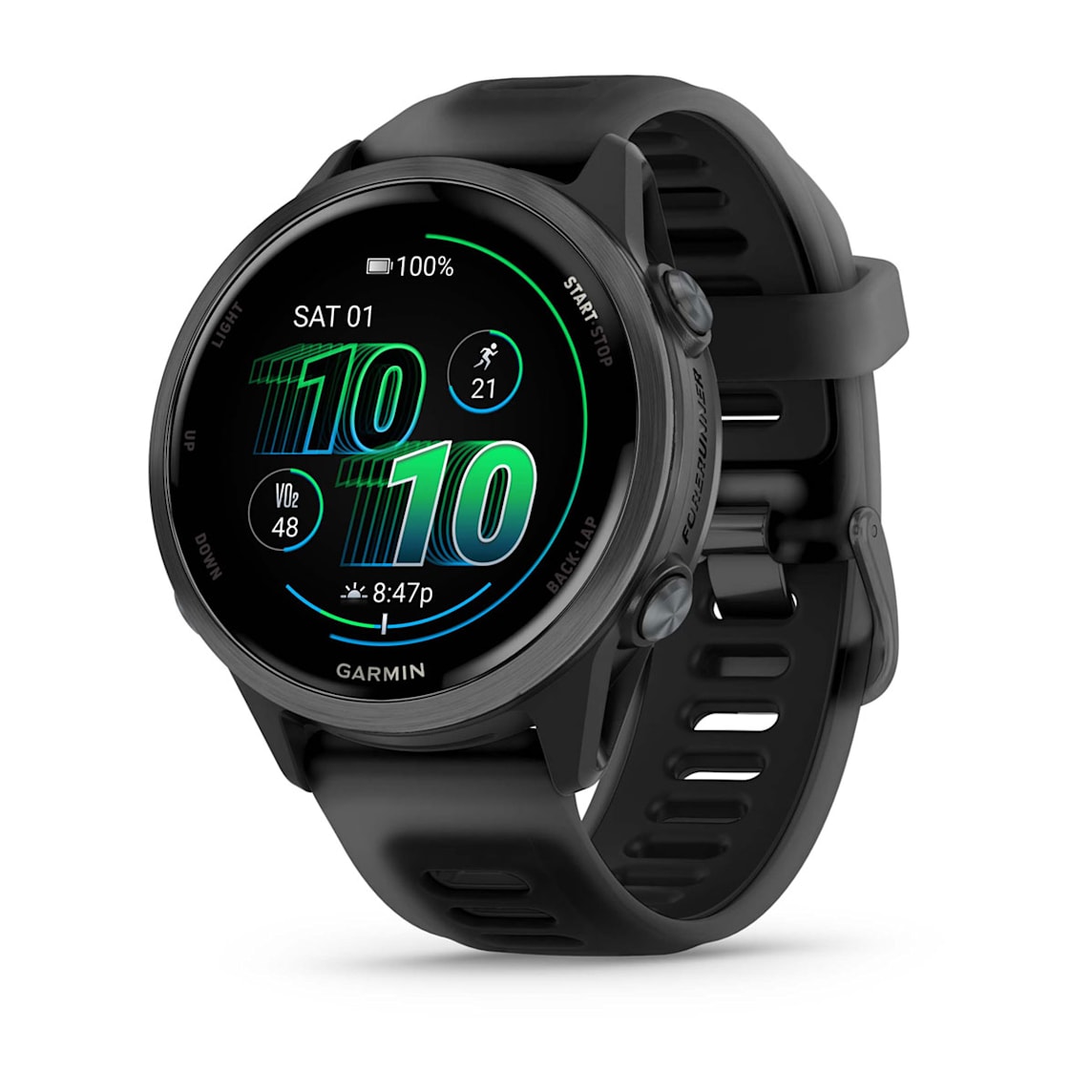 Garmin Forerunner 570 - 42mm Slate Gray Aluminum GPS running watch at Houston Car Stereo