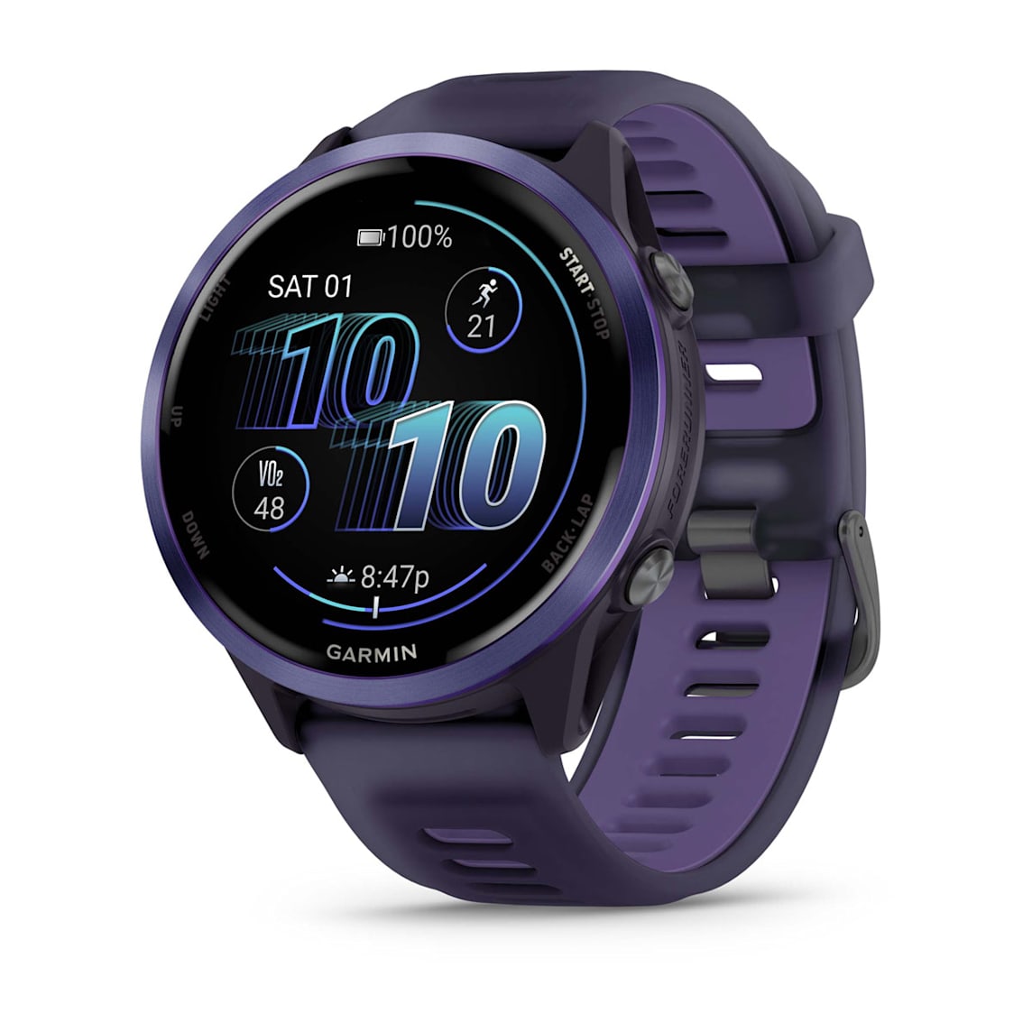 Garmin Forerunner 570 - 47mm Indigo Aluminum GPS running watch at Houston Car Stereo