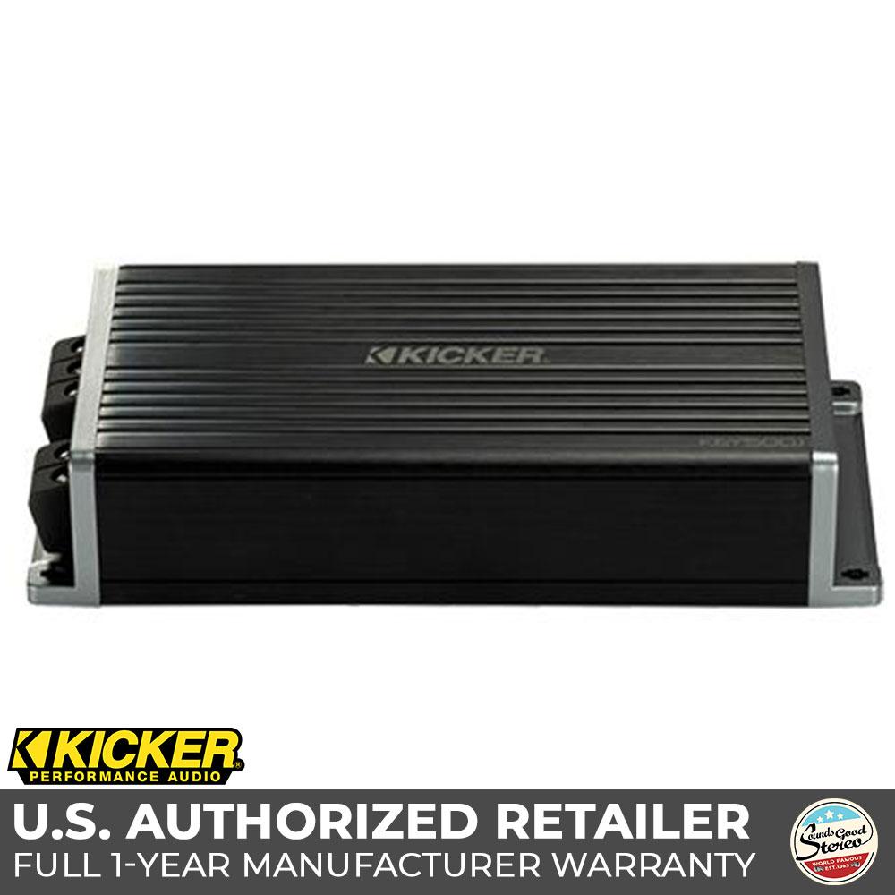 Kicker KEY5001 Key Series 1-channel Mono-Block Subwoofer Compact Smart Amplifier