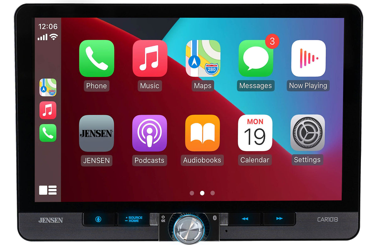 Receiver with Wireless Android Auto & Apple CarPlay – CAR1013