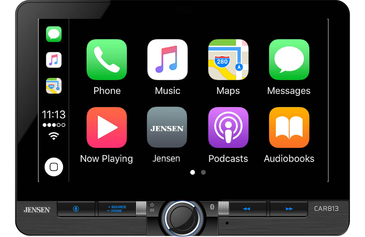 8� RECEIVER WITH WIRELESS ANDROID AUTO & APPLE CARPLAY “ CAR813