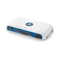 JL Audio MV800/8i marine amplifiers for powerful boat audio systems and clean sound output, waterproof marine audio upgrade available across the USA