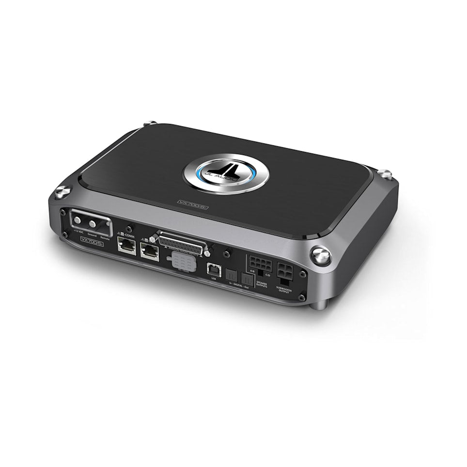 JL Audio VX700/5i car amplifier for speakers and subwoofer power at Houston Car Stereo