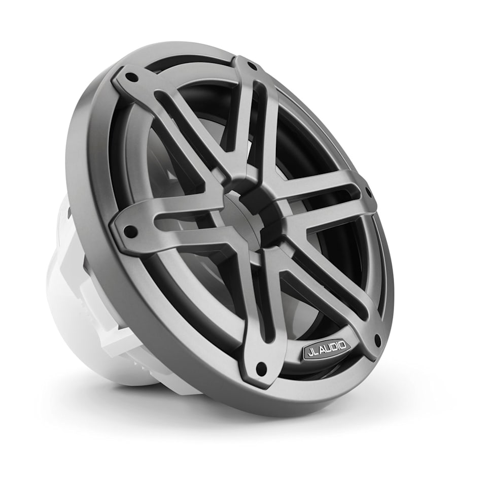 JL Audio M3-10IB-S-Gm-4 marine subwoofers for deep boat bass and waterproof audio upgrades, waterproof marine audio upgrade available across the USA
