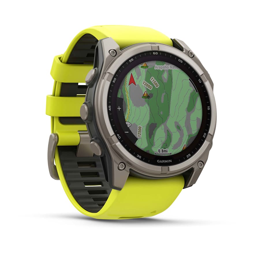 Garmin fēnix 8 - 51 mm Solar Sapphire premium multisport GPS smartwatch at Houston Car Stereo