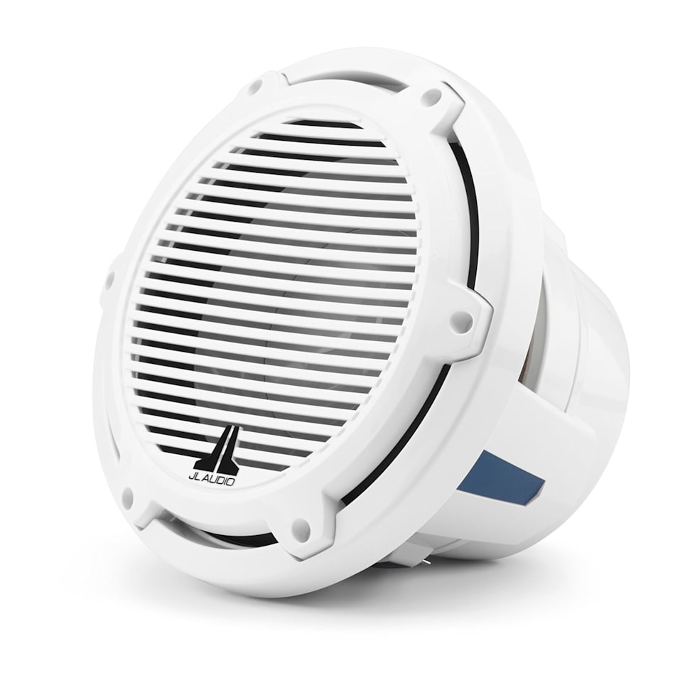 JL Audio M6-10IB-C-GwGw-4 marine subwoofers for deep boat bass and waterproof audio upgrades, waterproof marine audio upgrade available across the USA