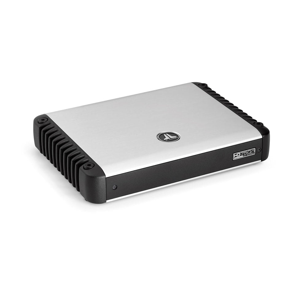JL Audio HD750/1 car amplifier for speakers and subwoofer power at Houston Car Stereo
