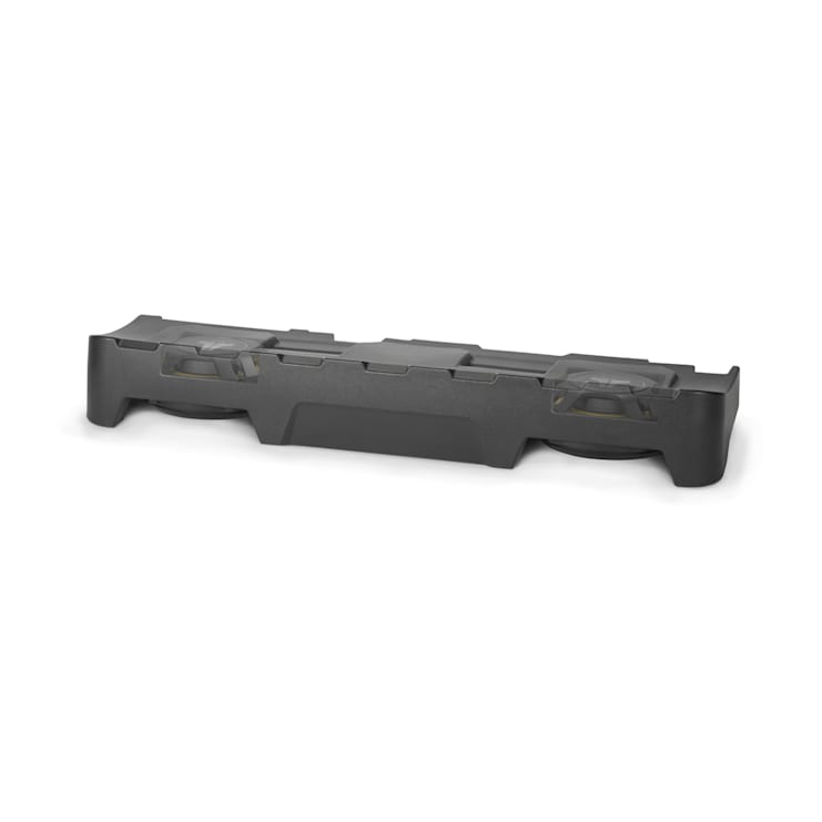 JL Audio Stealthbox custom-fit enclosed subwoofer for Ford F-150 SuperCrew and F-250/350 Super Duty Crew Cab at Houston Car Stereo