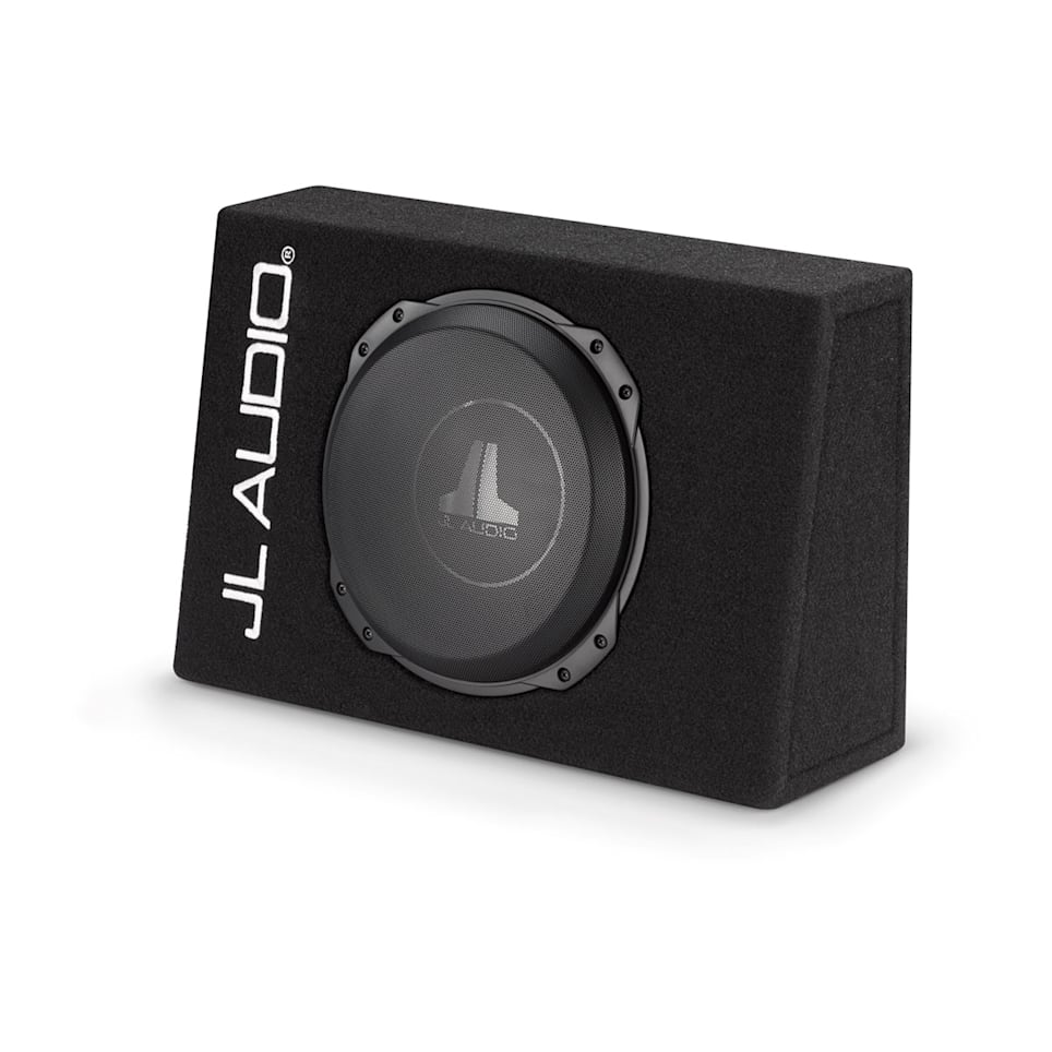 JL Audio CS110TG-TW3 loaded enclosed car subwoofer for powerful bass upgrade at Houston Car Stereo
