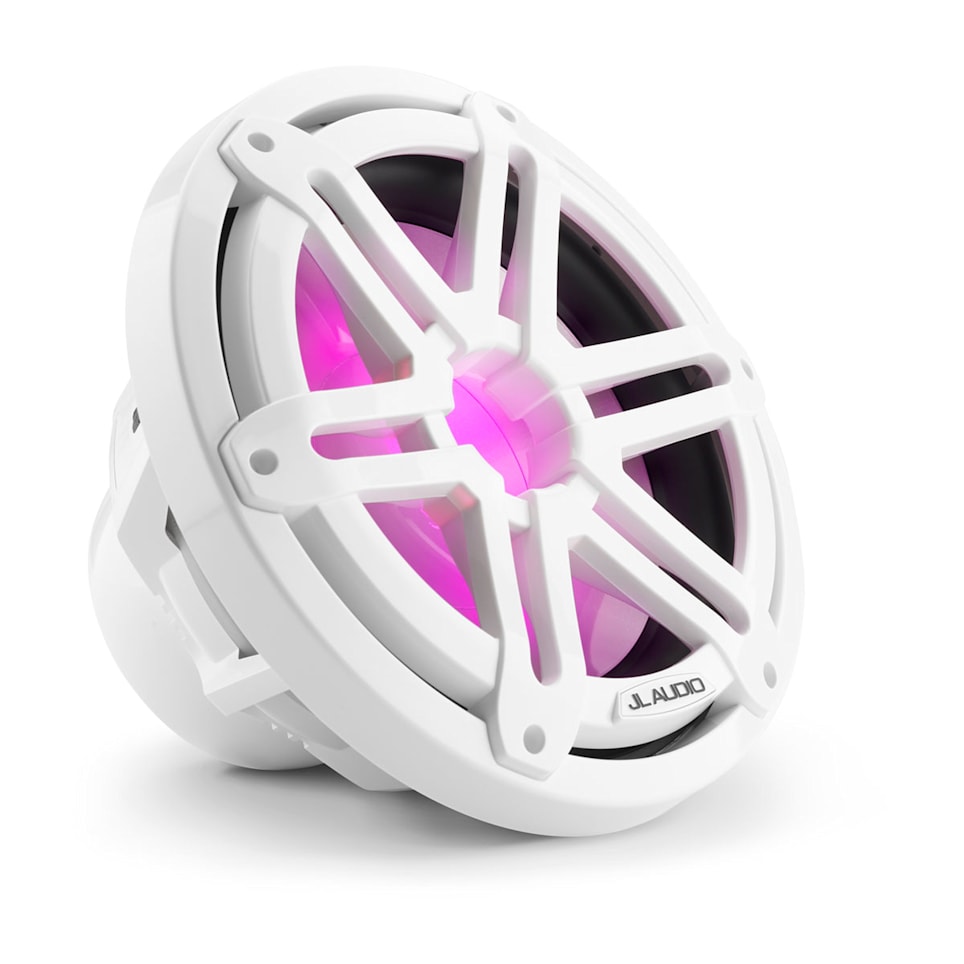 JL Audio M3-10IB-S-Gw-i-4 marine subwoofers for deep boat bass and waterproof audio upgrades, waterproof marine audio upgrade available across the USA