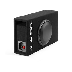 JL Audio CP108LG-W3v3 loaded enclosed car subwoofer for powerful bass upgrade at Houston Car Stereo
