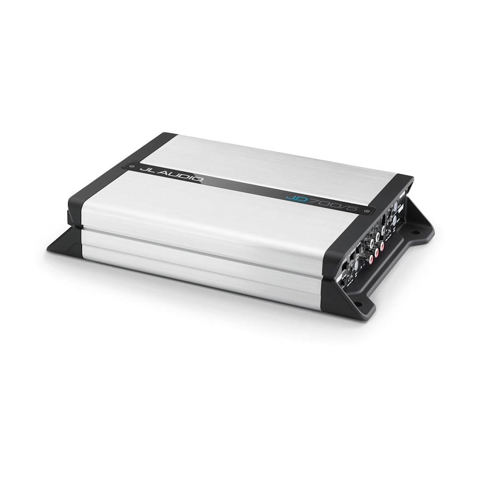 JL Audio JD700/5 car amplifier for speakers and subwoofer power at Houston Car Stereo