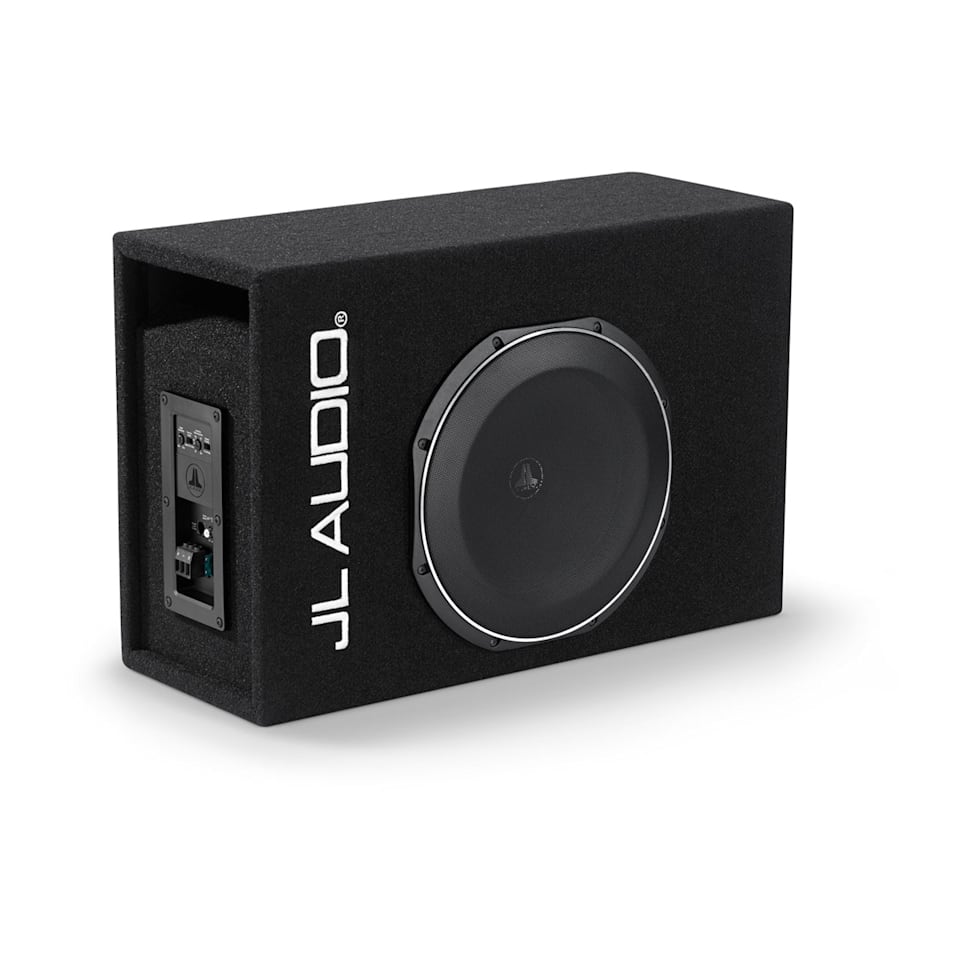 JL Audio ACP112LG-TW1 loaded enclosed car subwoofer for powerful bass upgrade at Houston Car Stereo