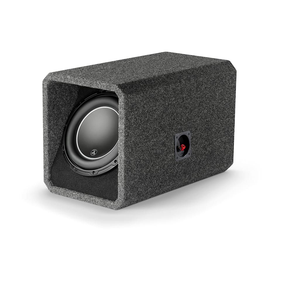 JL Audio HO110-W6v3 loaded enclosed car subwoofer for powerful bass upgrade at Houston Car Stereo