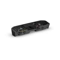 JL Audio Stealthbox custom-fit enclosed subwoofer for Jeep Gladiator at Houston Car Stereo