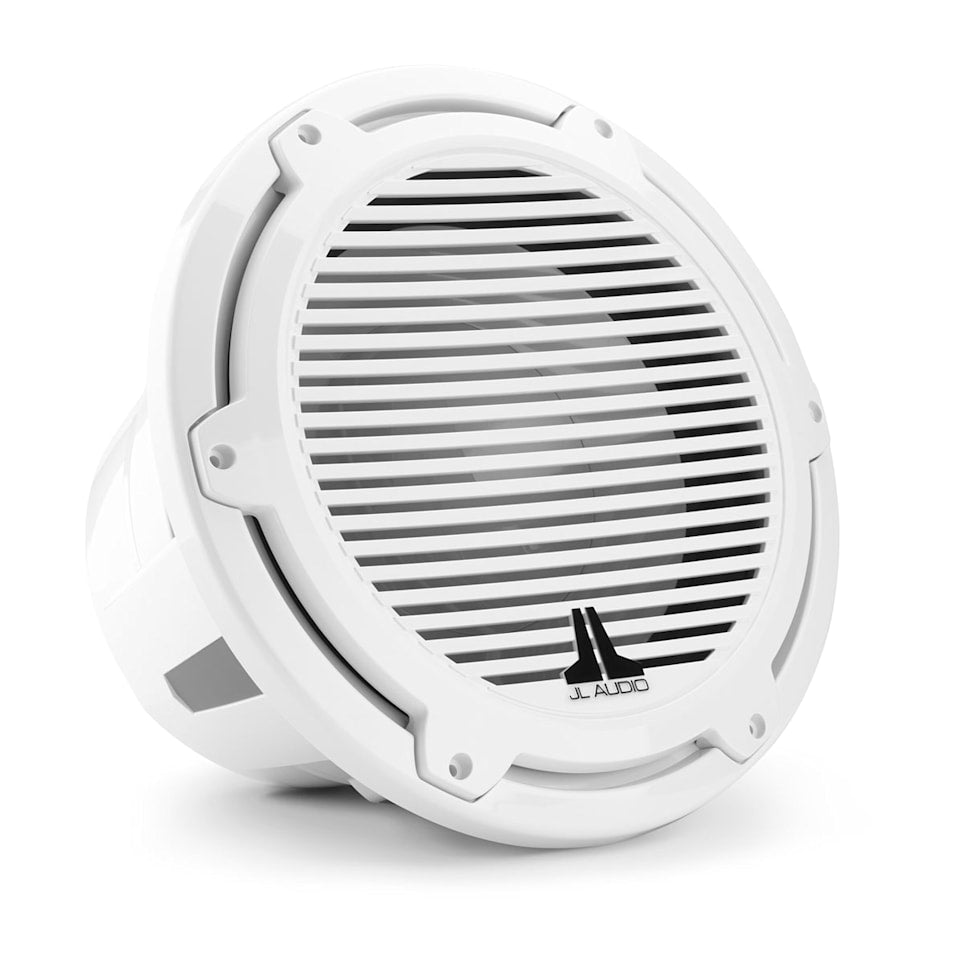 JL Audio M7-12IB-C-GwGw-4 marine subwoofers for deep boat bass and waterproof audio upgrades, waterproof marine audio upgrade available across the USA